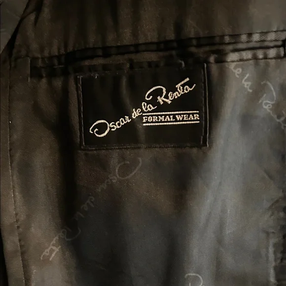 Classic Black Men's Tuxedo Jacket - Picture 5 of 9